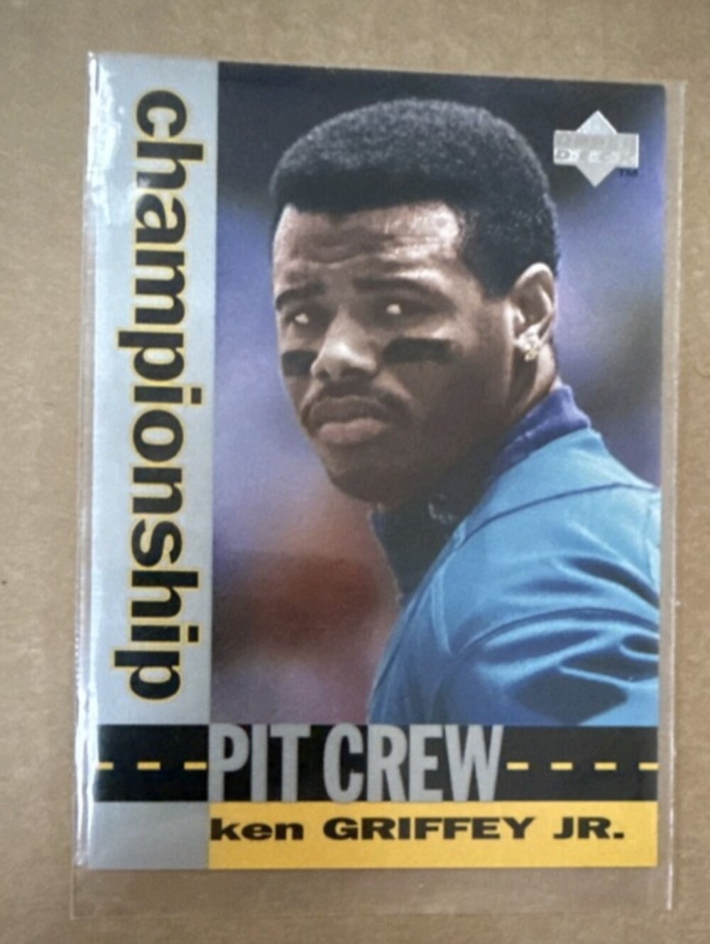 Upper Deck 1994 Championship Pit Crew #136 Ken Griffey Jr Seattle Mariners MLB